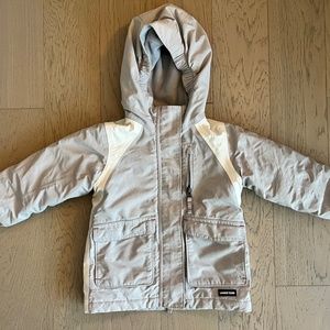 Lands' End Kids Squall Fleece Lined Waterproof Insulated Winter Parka, Size 2T